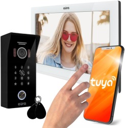 WIDEODOMOFON EURA VDP-99C5 biały, WiFi, RFID, TUYA VDP-99C5
