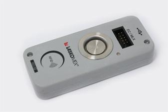 Laskomex ISD-02A Zestaw interfejsu ISD-02A w etui (Interfejs ISD-02,5xMLX,przewód łączący, kabel mini USB B 5pin - USB A, płyta z oprogramowaniem ISD-02 na PC) Widnows XP.