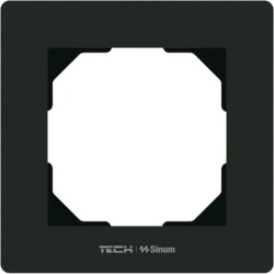 Ramka pojedyncza czarna FG-01 Tech Sterowniki