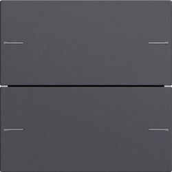 GIRA zestaw klawiszy 2x TS4 System 55 antracytowy 575228