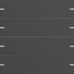 GIRA zestaw klawiszy 4x TS4 antracyt(lak.) 5024928