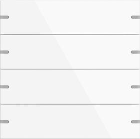 GIRA zestaw klawiszy 4x TS4 czysta biel(lak.) 5024903