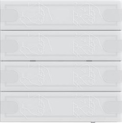 GIRA czujnik przyciskowy 4 Komfort 4x KNX TS4 białe 5004003