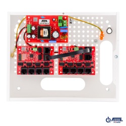 Zestaw do 9 kamer IP switch PoE 9P+1UP ATTE IP-9-11-E IP-9-11-E