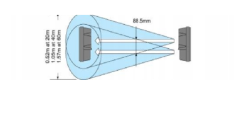 Bariera podczerwieni AX-200TN (BE)