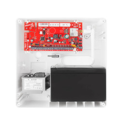 Centrala alarmowa z modułem 4G/LTE, zestaw z obudową PRIMA64LTE BOX