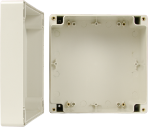 Obudowa ABS 160x160x90/E IP65