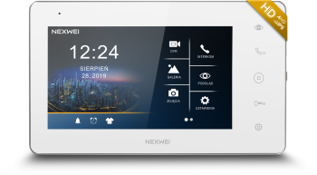 Monitor wideodomofonu IP