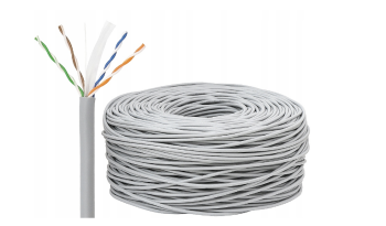 Skrętka komputerowa UTP kat. 5e, 100m, Satec Raydex