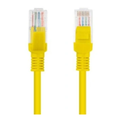 CONOTECH PATCHCORD U/UTP kat.5e RJ45 0,5m - ŻÓŁTY