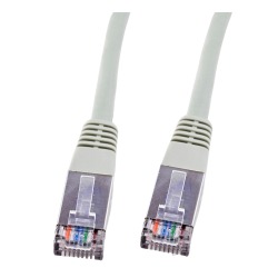 CONOTECH PATCHCORD F/UTP kat.5e RJ45 0,25m - ekranowany
